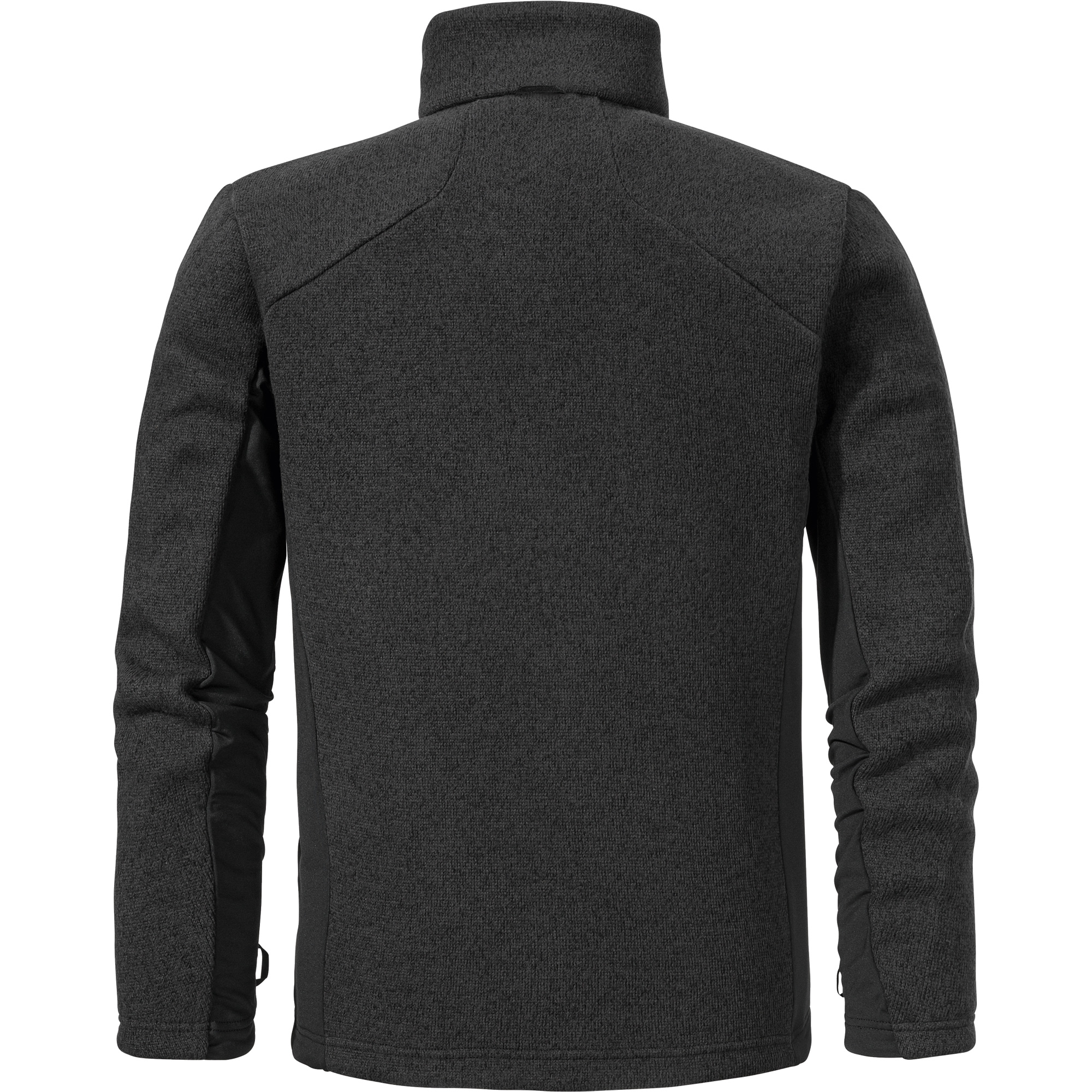 Oberau ZipIn Fleecejacke Herren schwarz