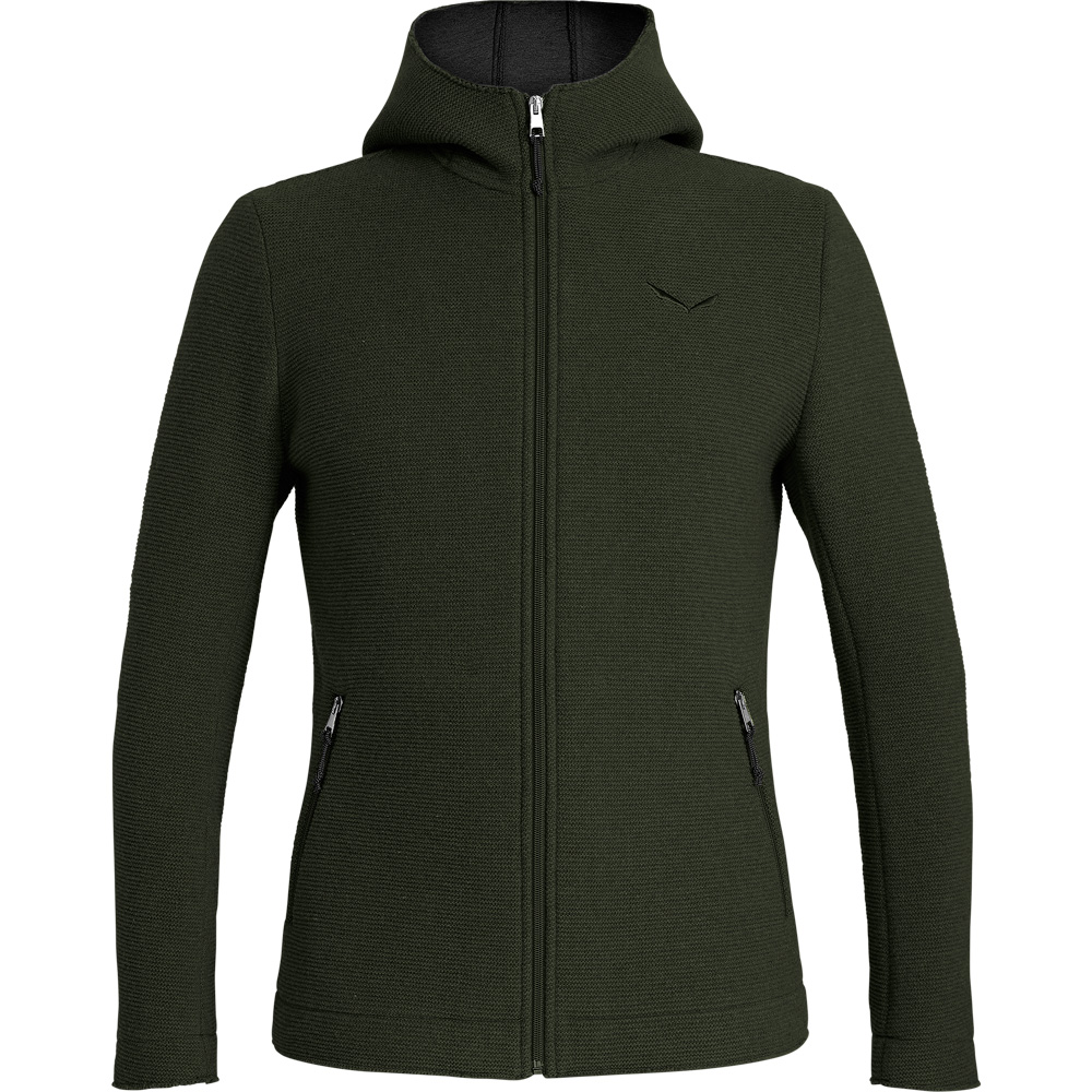 Sarner Full-Zip Hoodie Men dark olive