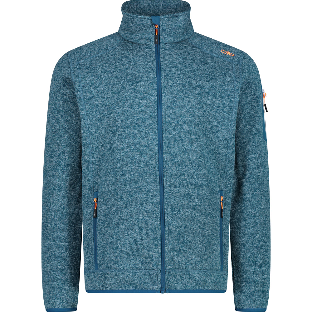 Knit-Tech Fleece Jacket Men deep lake