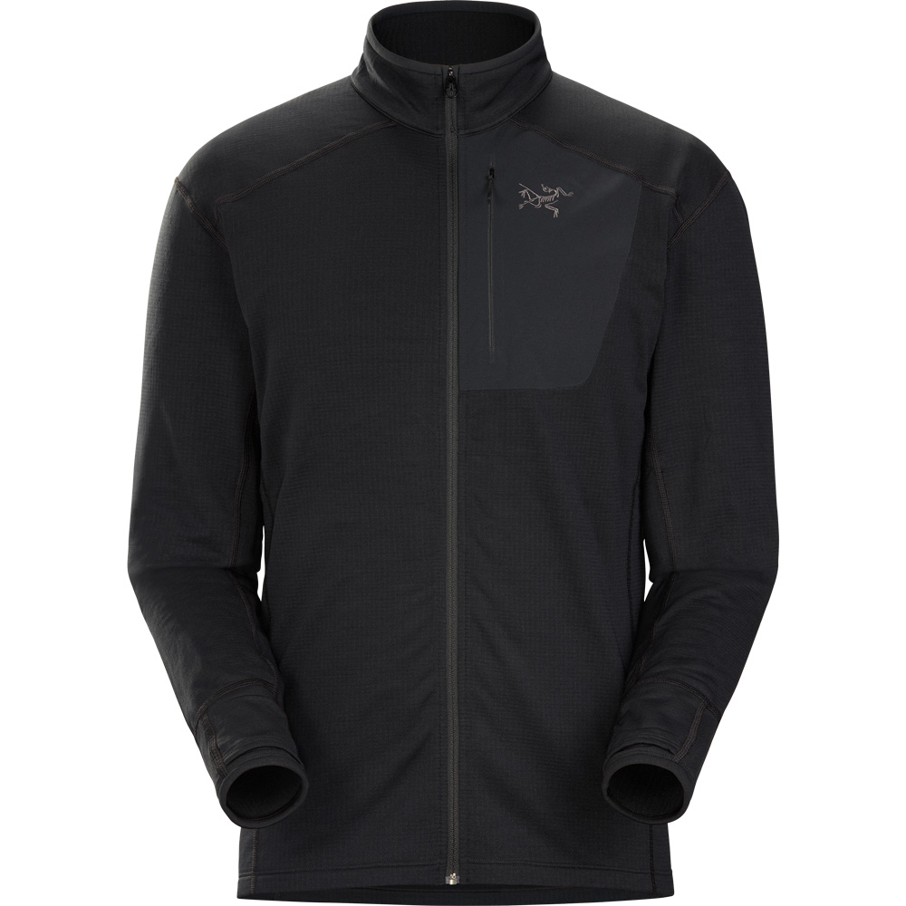 Delta Fleece Jacket Men black