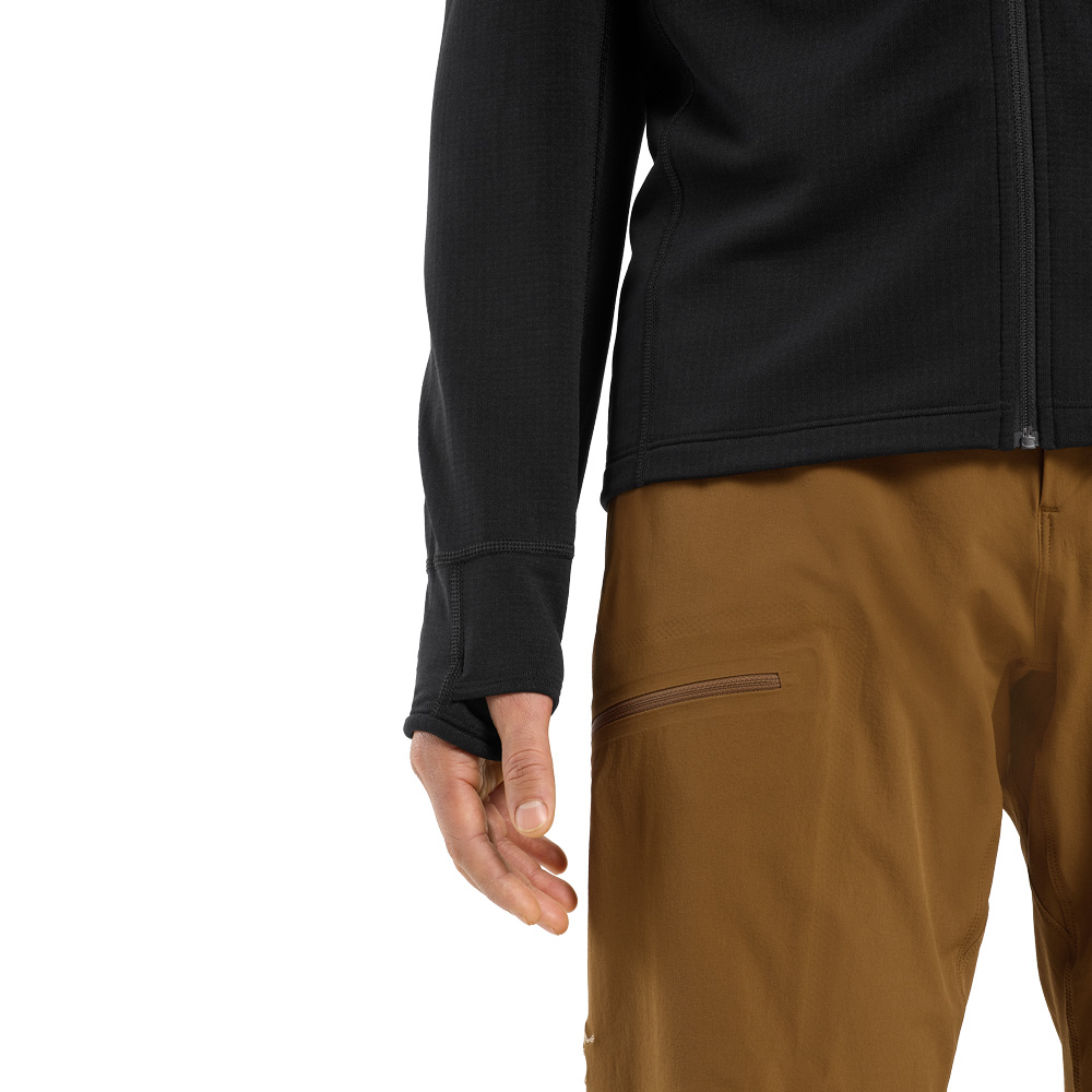 Delta Fleece Jacket Men black