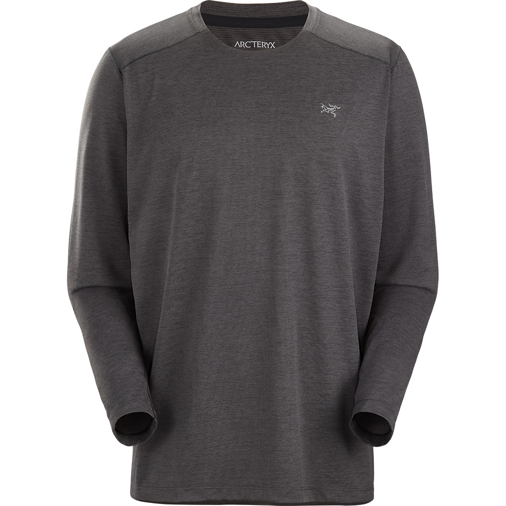 Cormac Crew Longsleeve Men black heather