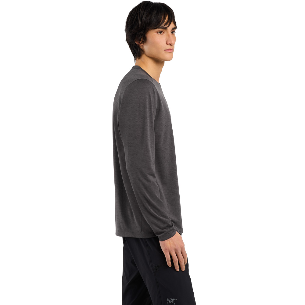 Cormac Crew Longsleeve Herren black heather