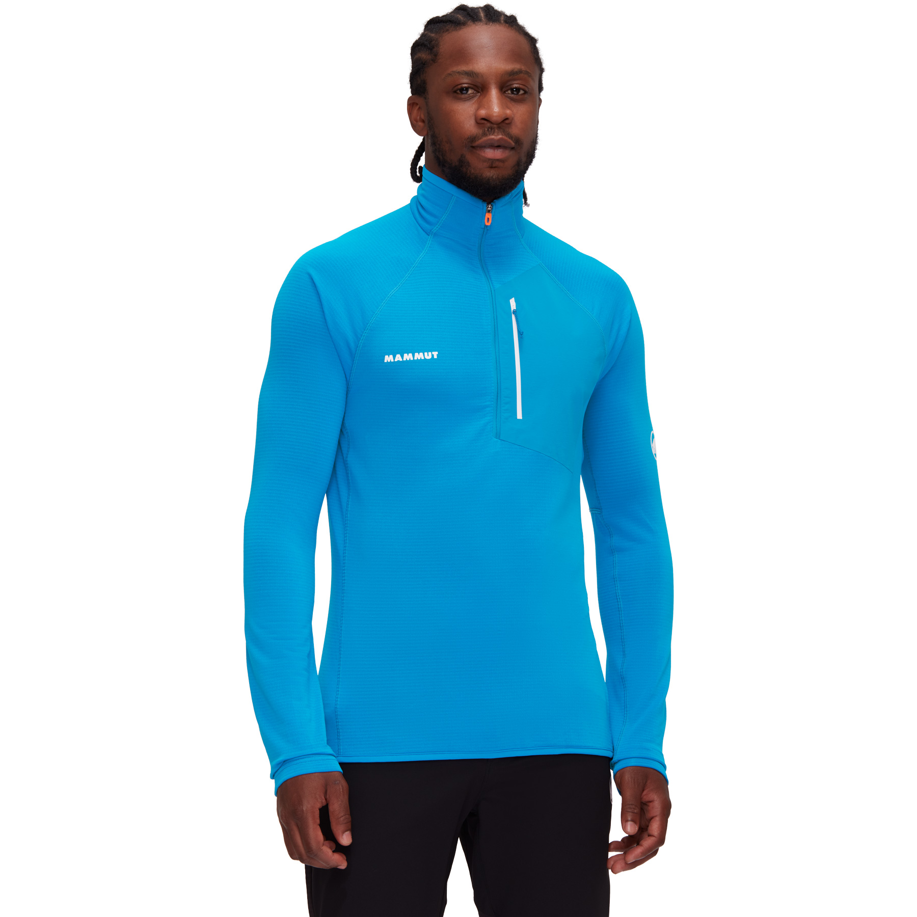 Aenergy Light Half Zip Pullover Men glacier blue