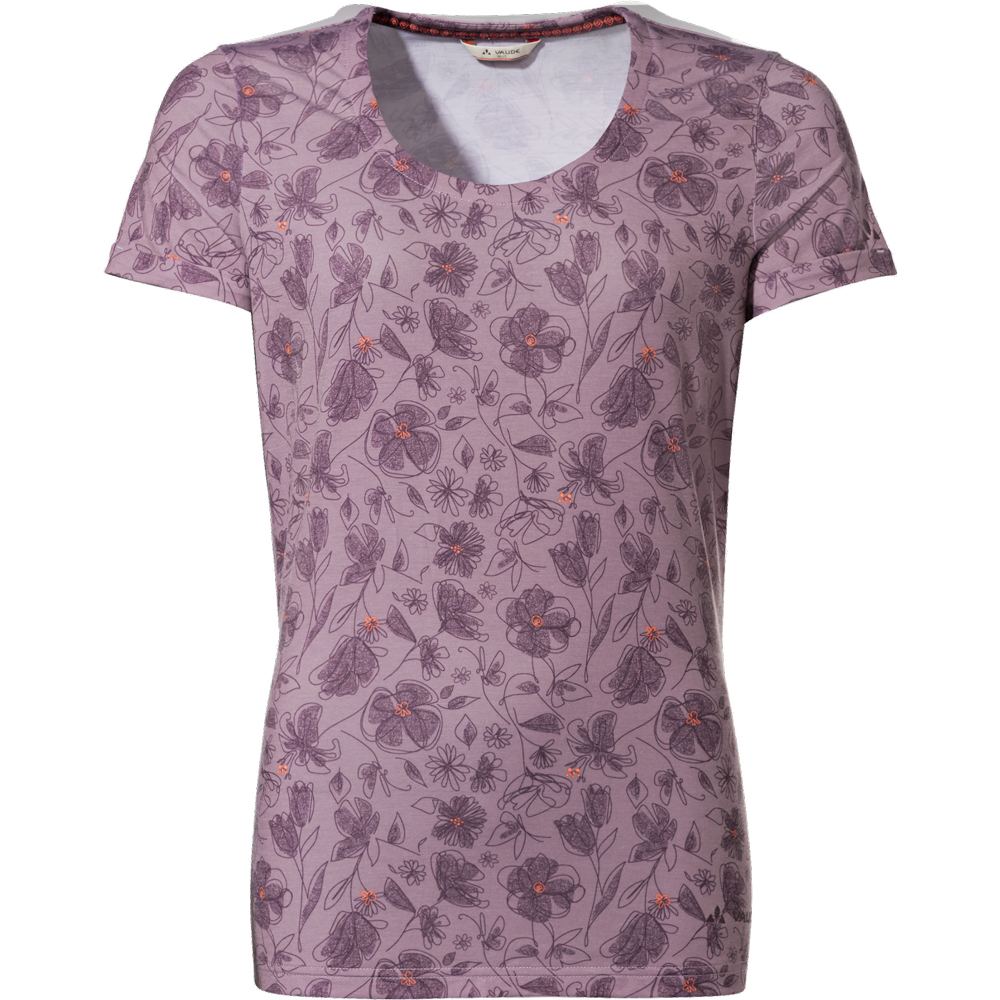 Skomer Aop T-Shirt Women lila dusk
