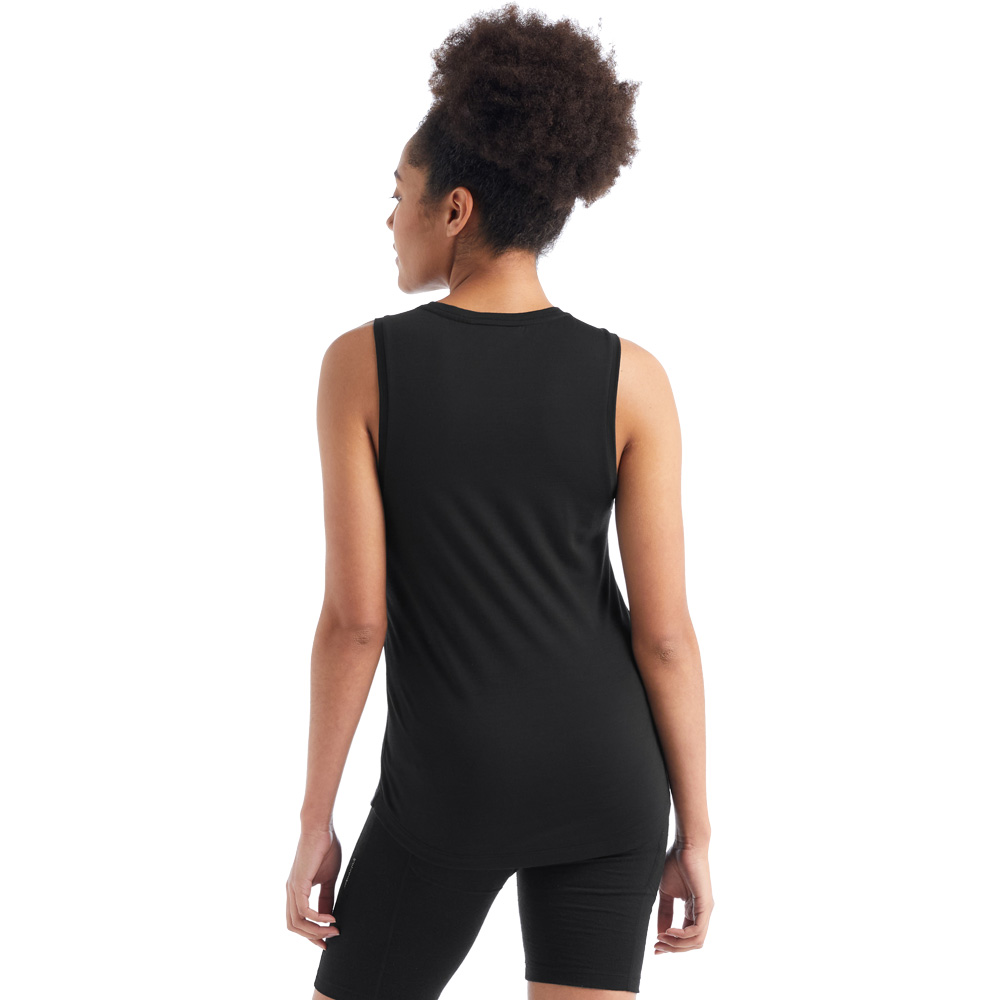 Sphere II Tanktop Damen schwarz