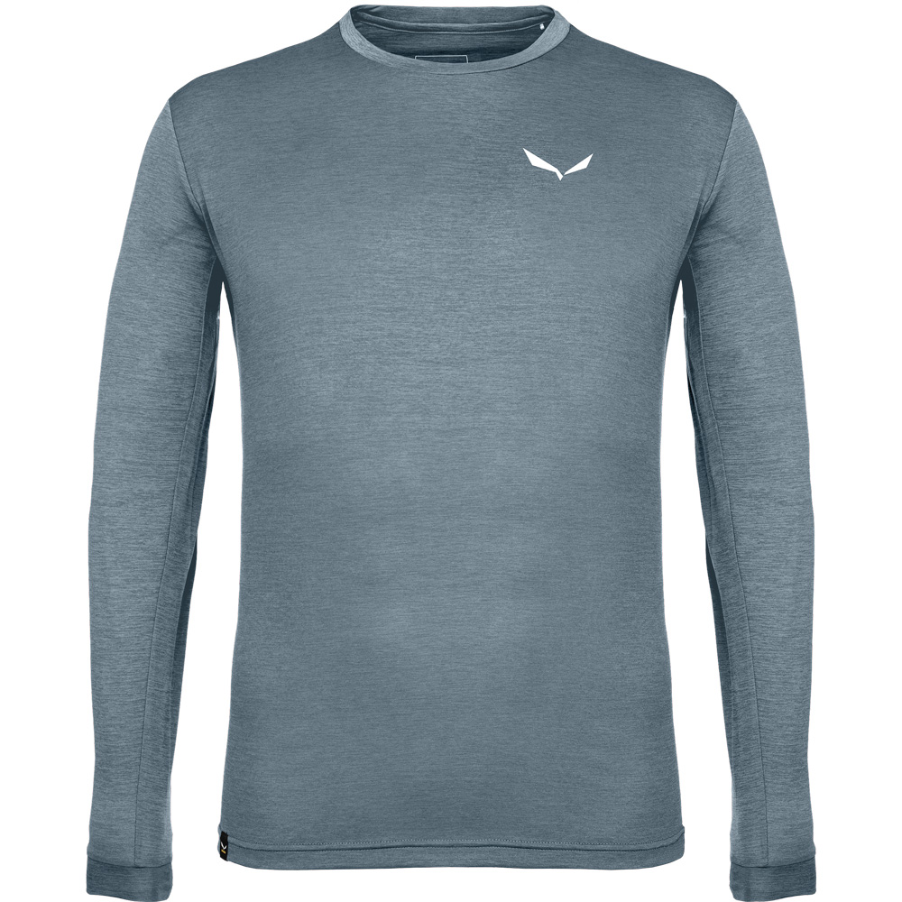 Puez Melange Dry Longsleeve Herren java blue melange