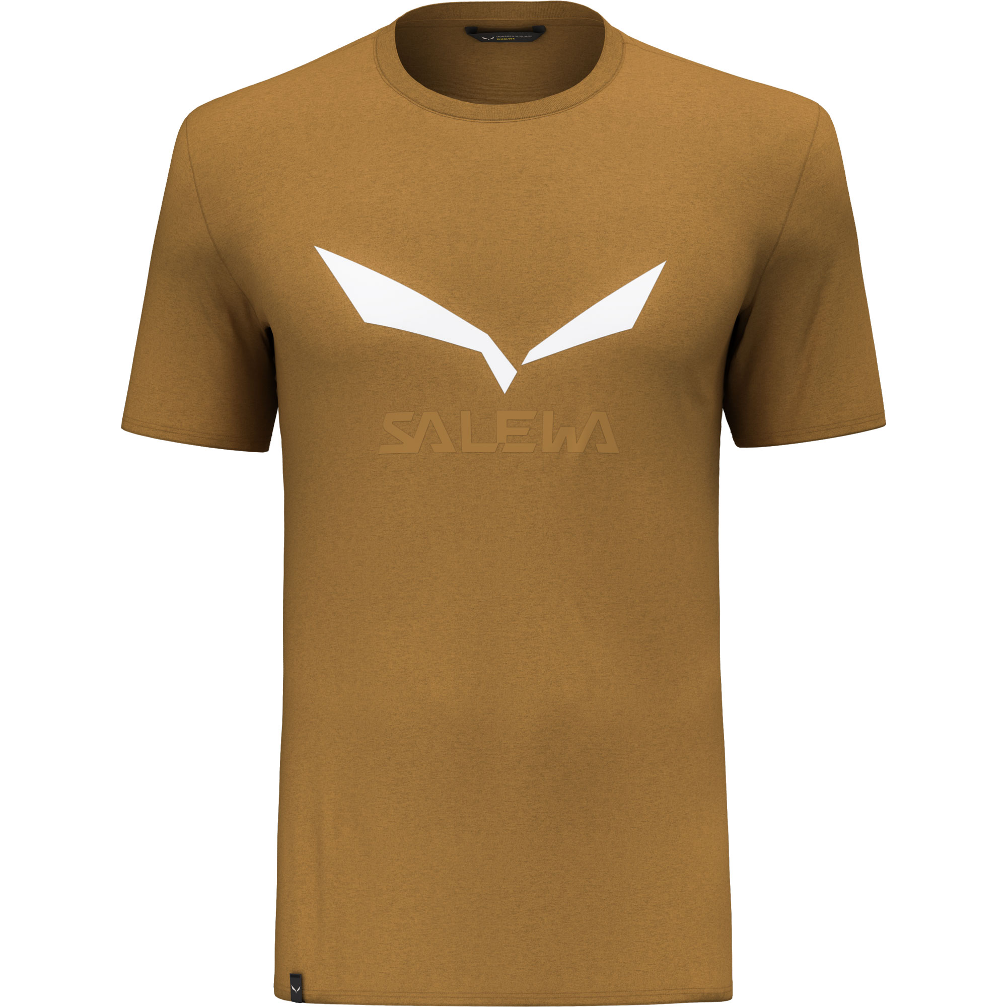 Solidlogo Dry T-Shirt Men golden brown