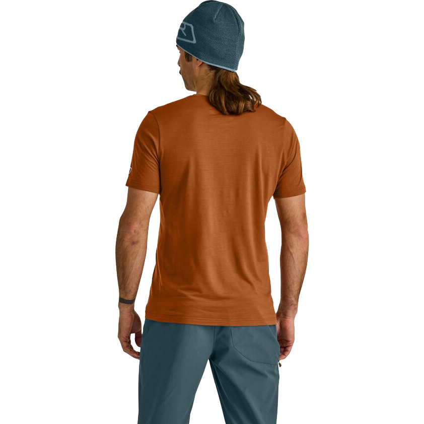 150 Cool Peak Focus T-Shirt Herren bristle brown