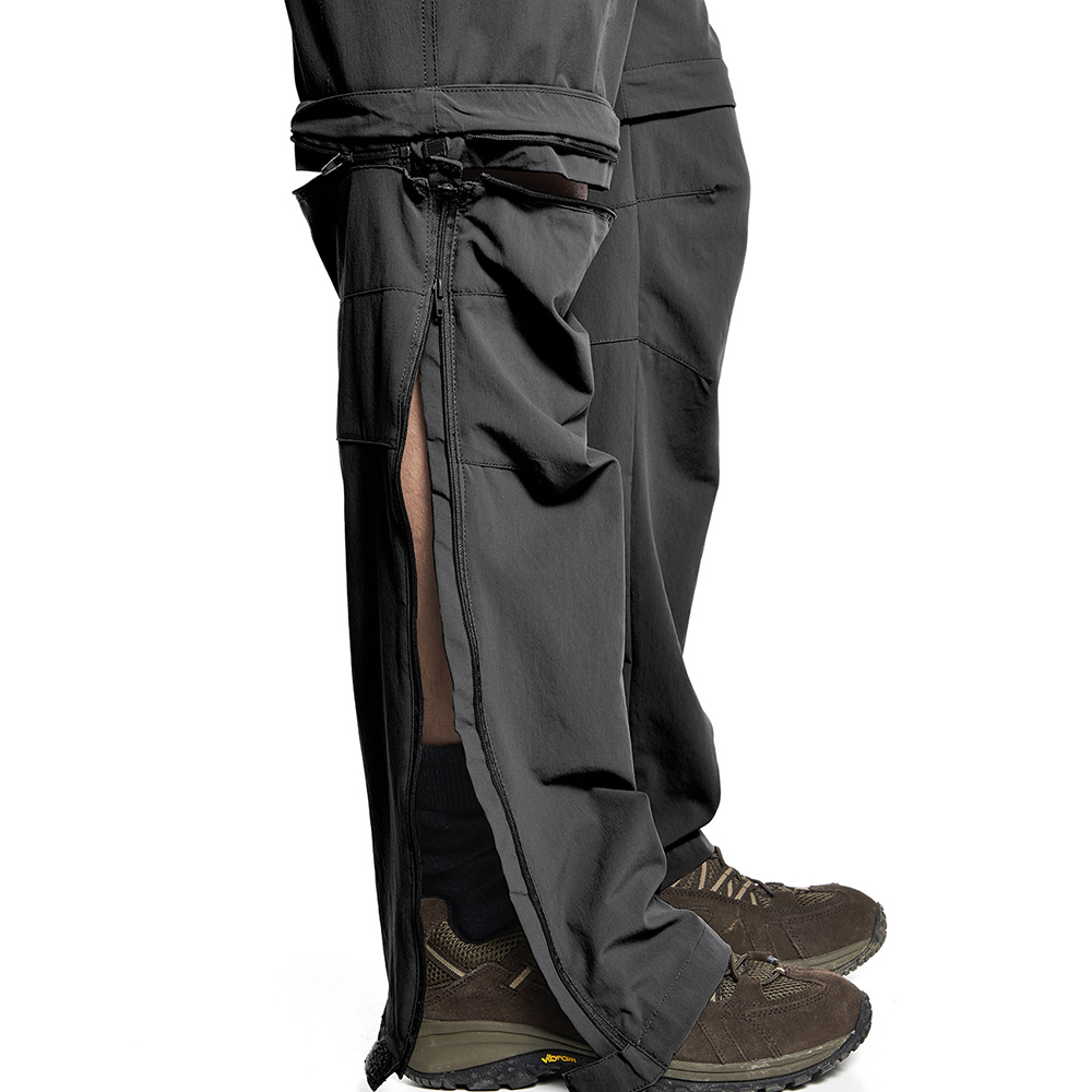 Tajo T-Zip-Off Hiking Pants Men black