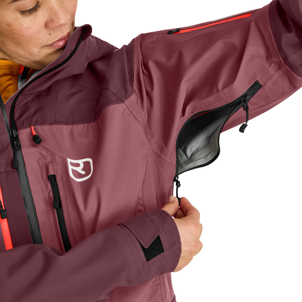 3L Guardian Shell Hardshelljacke Damen winetasting