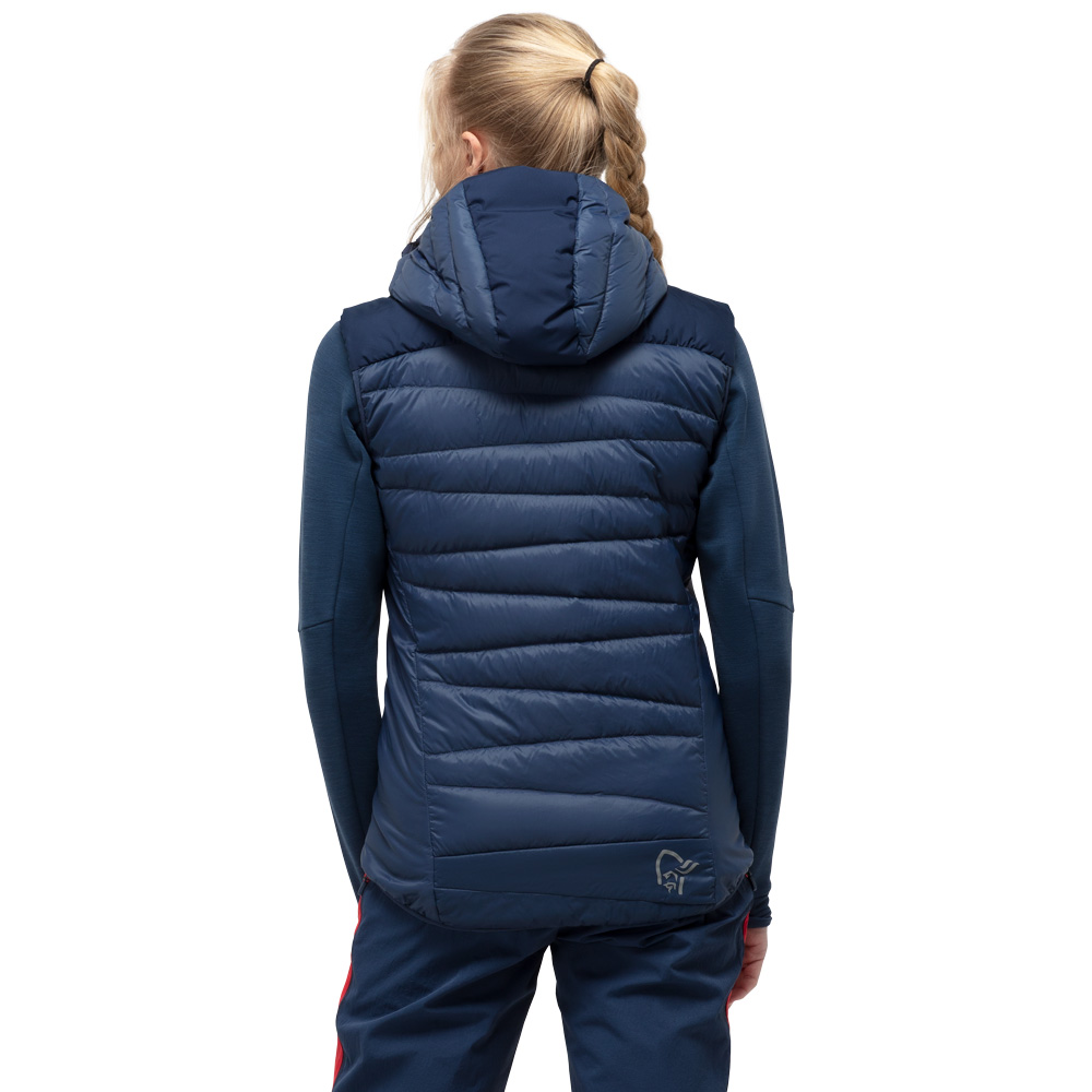 Falketind Down Vest Women indigo night