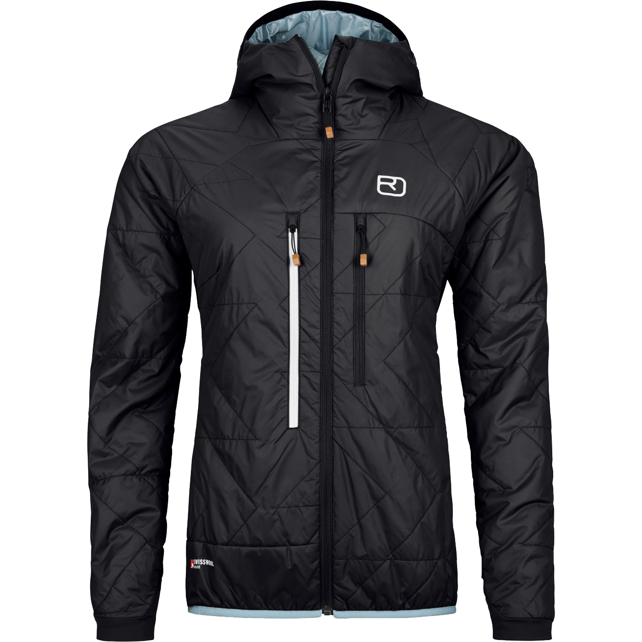 Swisswool Piz Boè Isolationsjacke Damen black raven