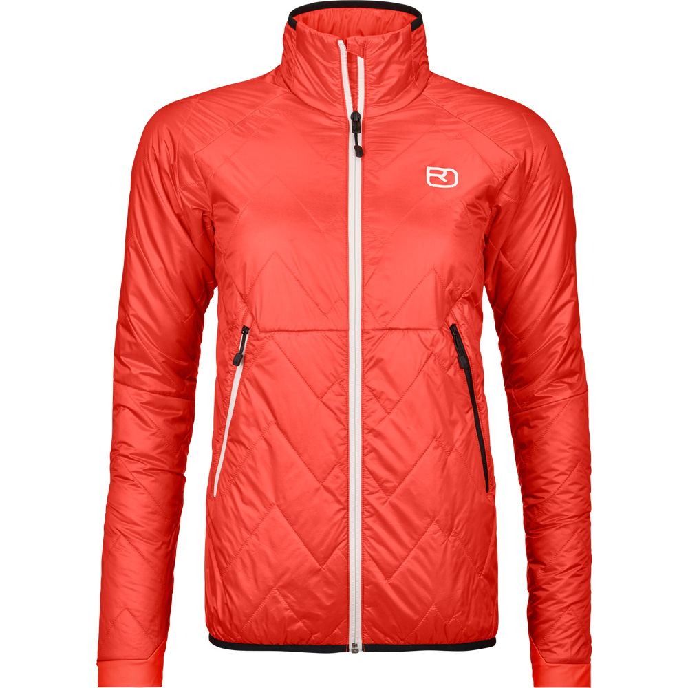 Swisswool Piz Vial Insulating Jacket Women coral