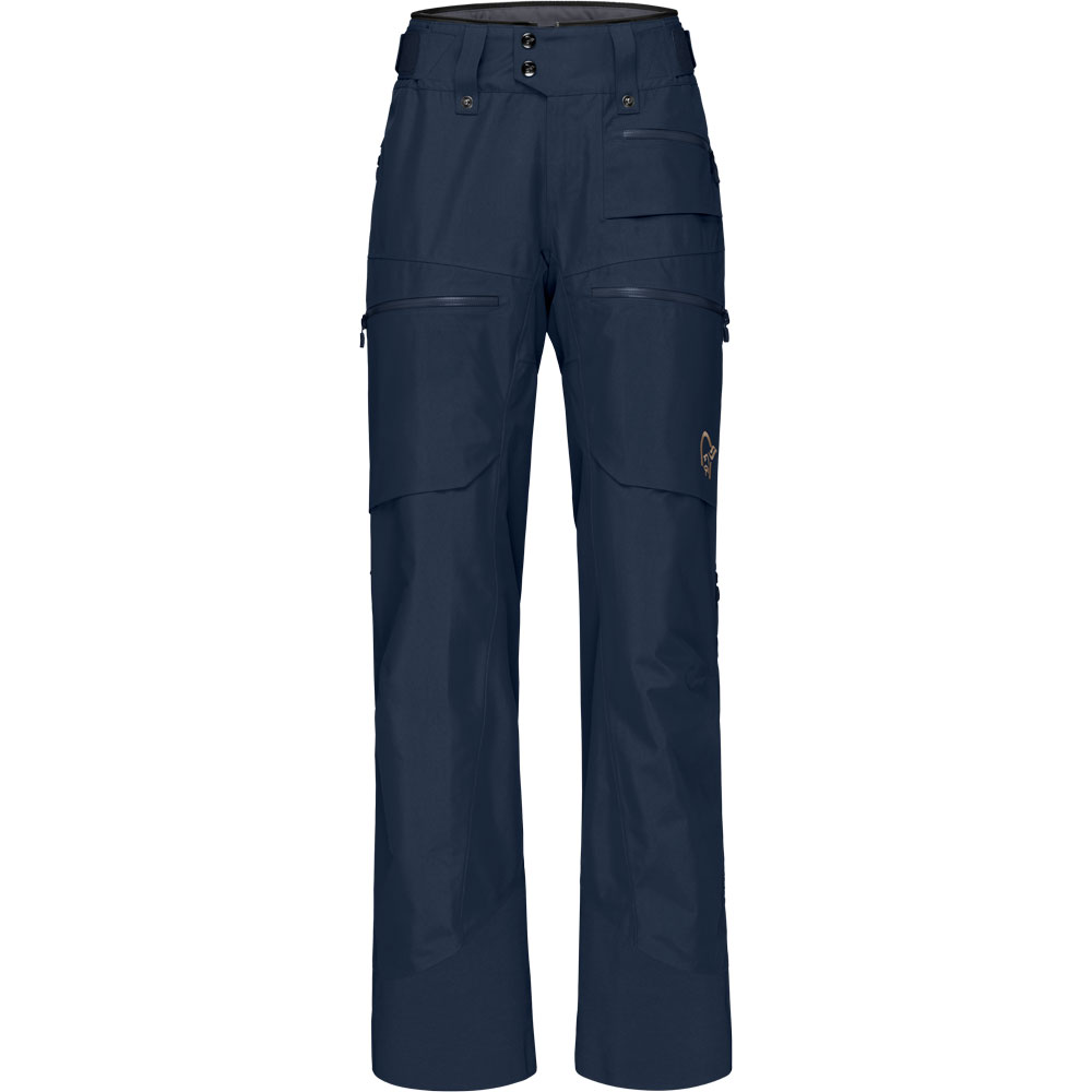 Lofoten Gore-Tex Insulated Skitourenhose Damen indigo night