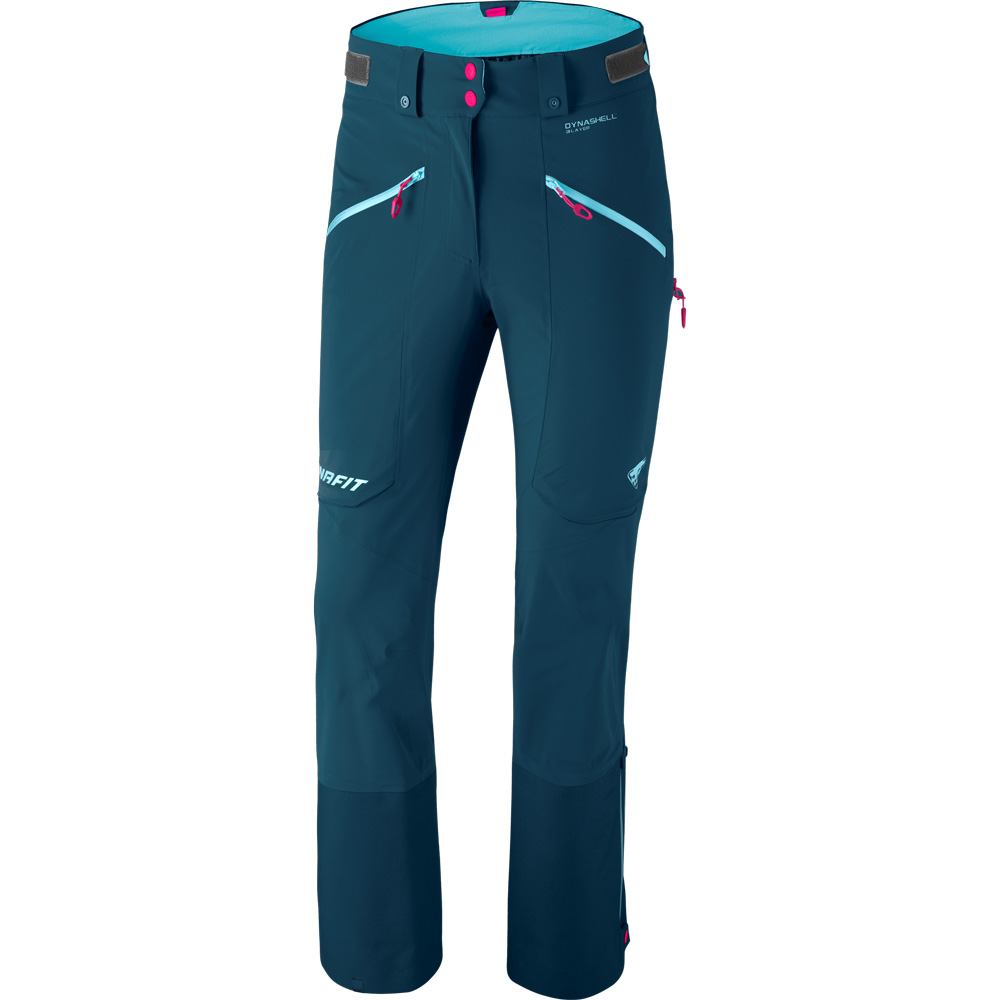 Beast Hybrid Skitouring Pant Women petrol