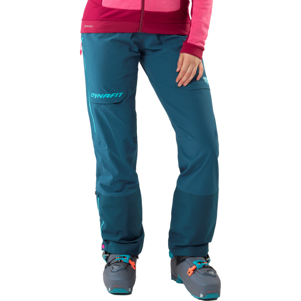 Beast Hybrid Skitouring Pant Women petrol