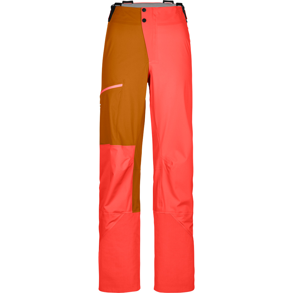 3L Ortler Hardshell Pants Women coral