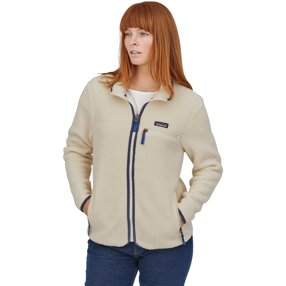 Retro Pile Fleece Jacket Women nat