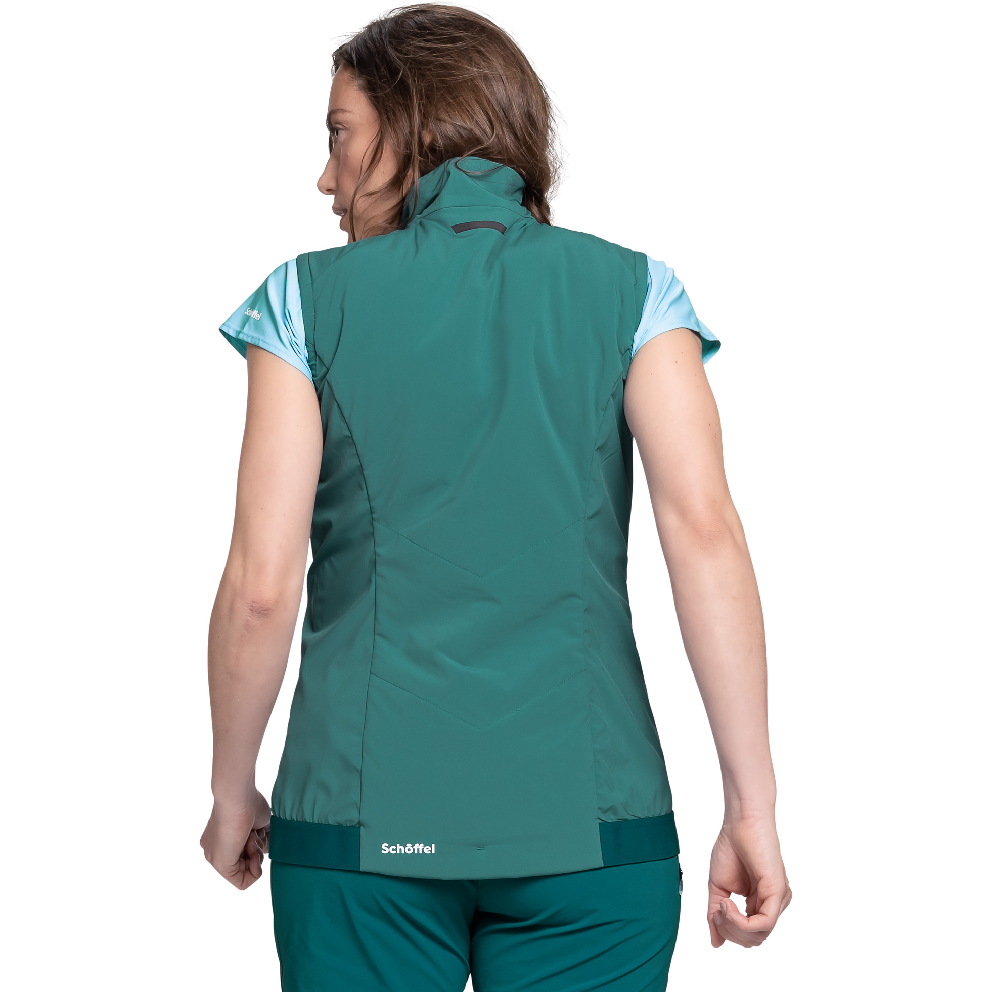 Skorpa Vest Women teal