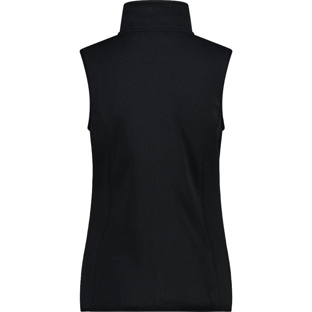 Fleece Vest Women black 