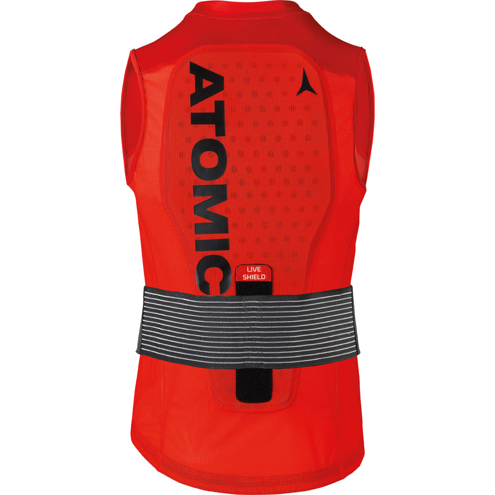 Live Shield Vest M Protector Vest Men red