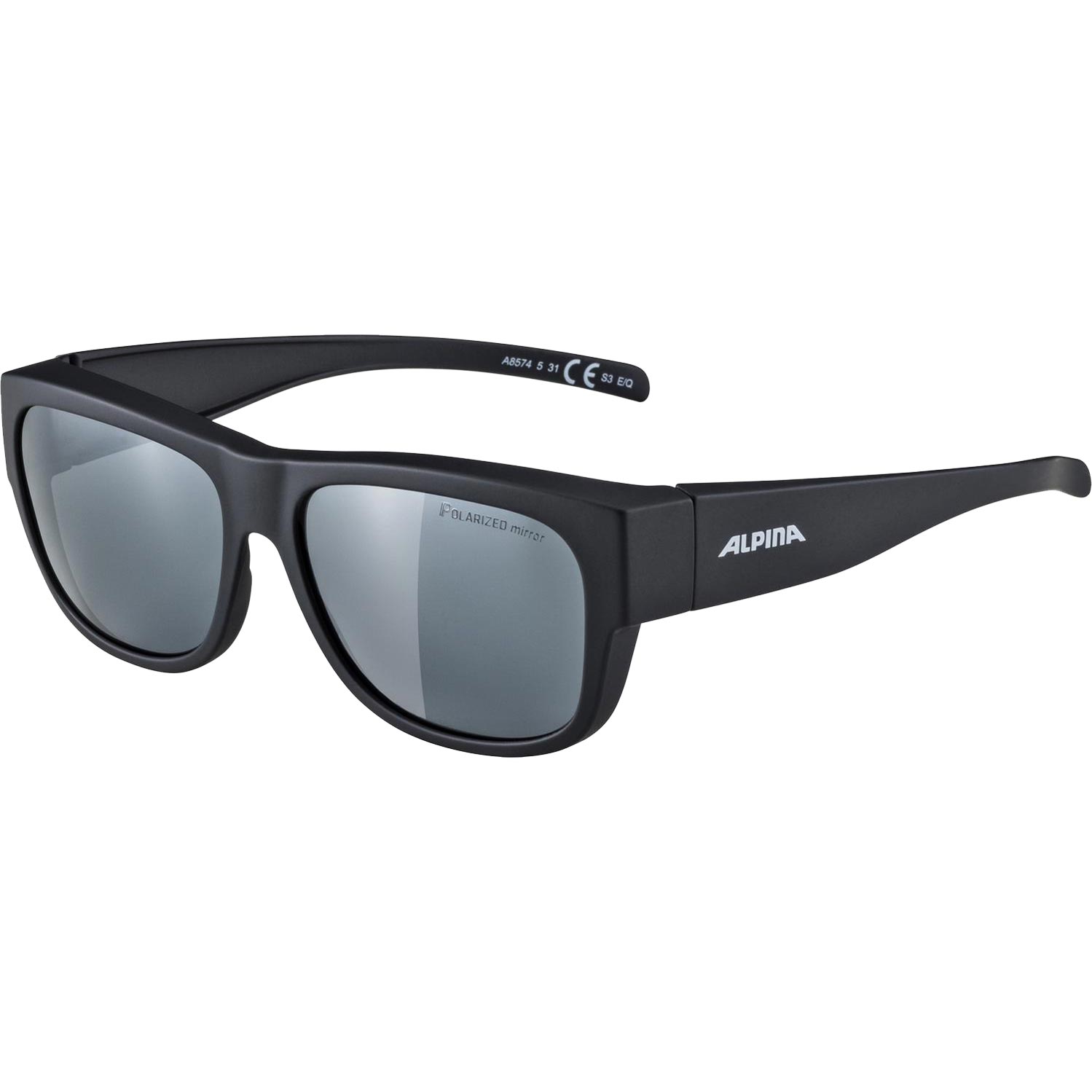 Overview II Q Sunglasses black matt