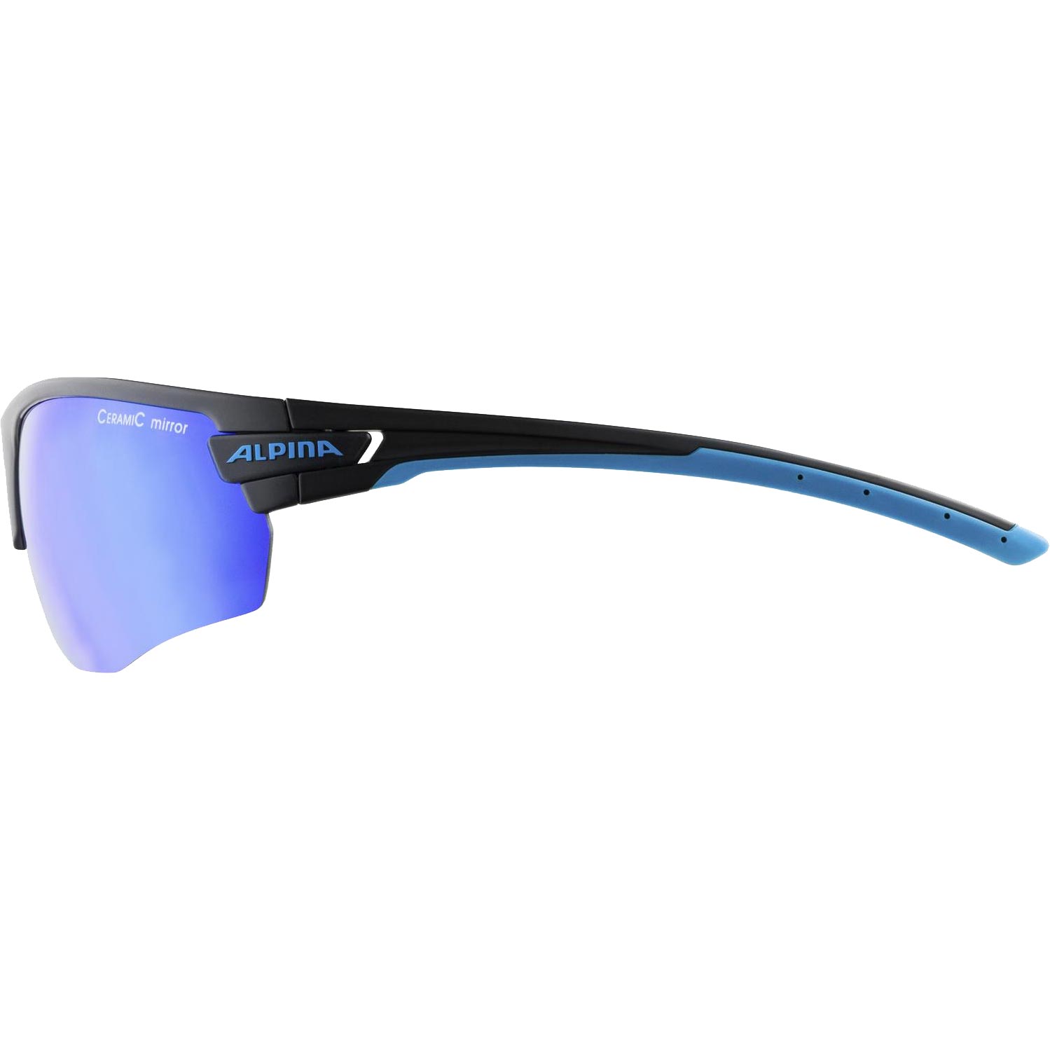 Tri-Scray 2.0 Sunglasses black matt cyan