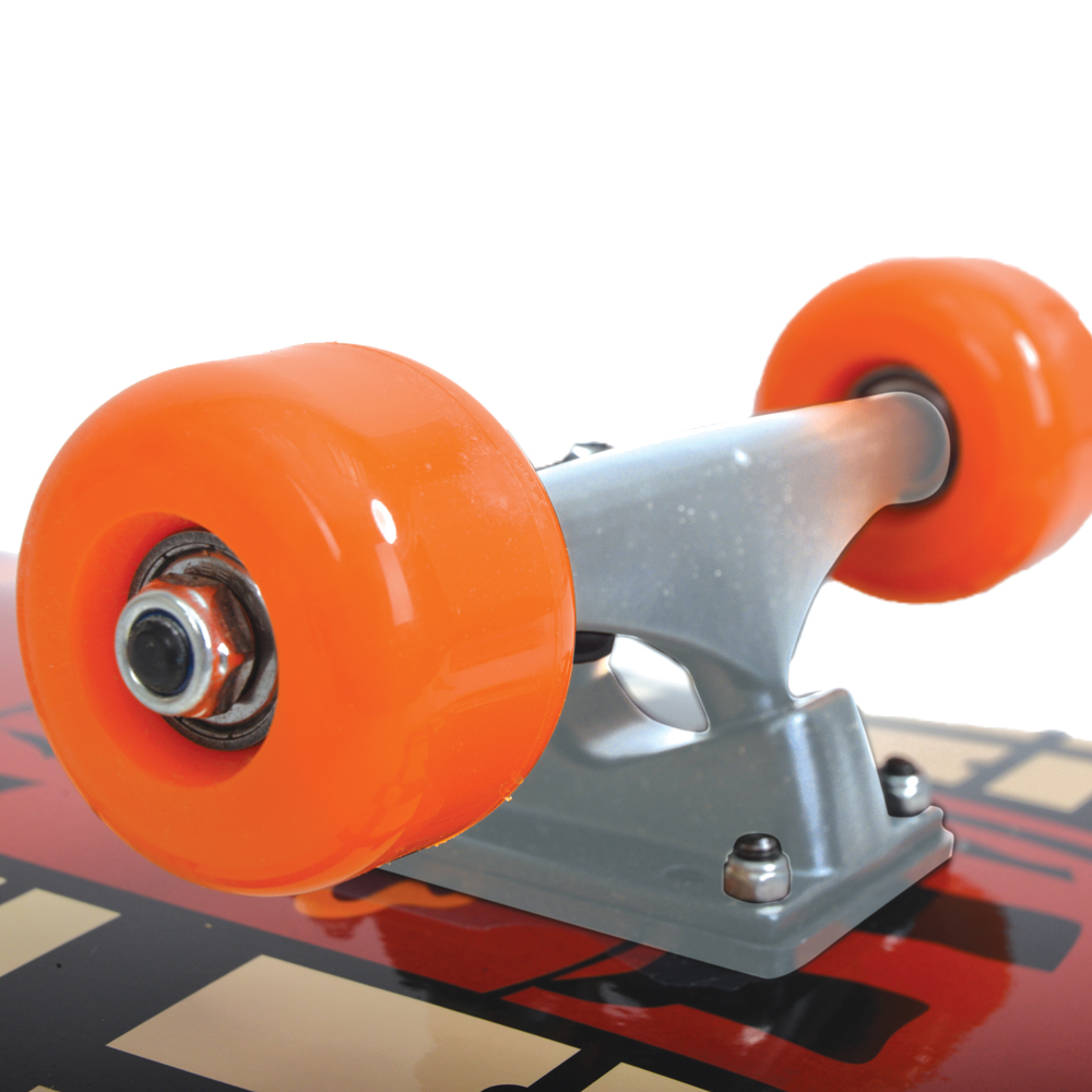 Kicker 31 Skateboard red parkour