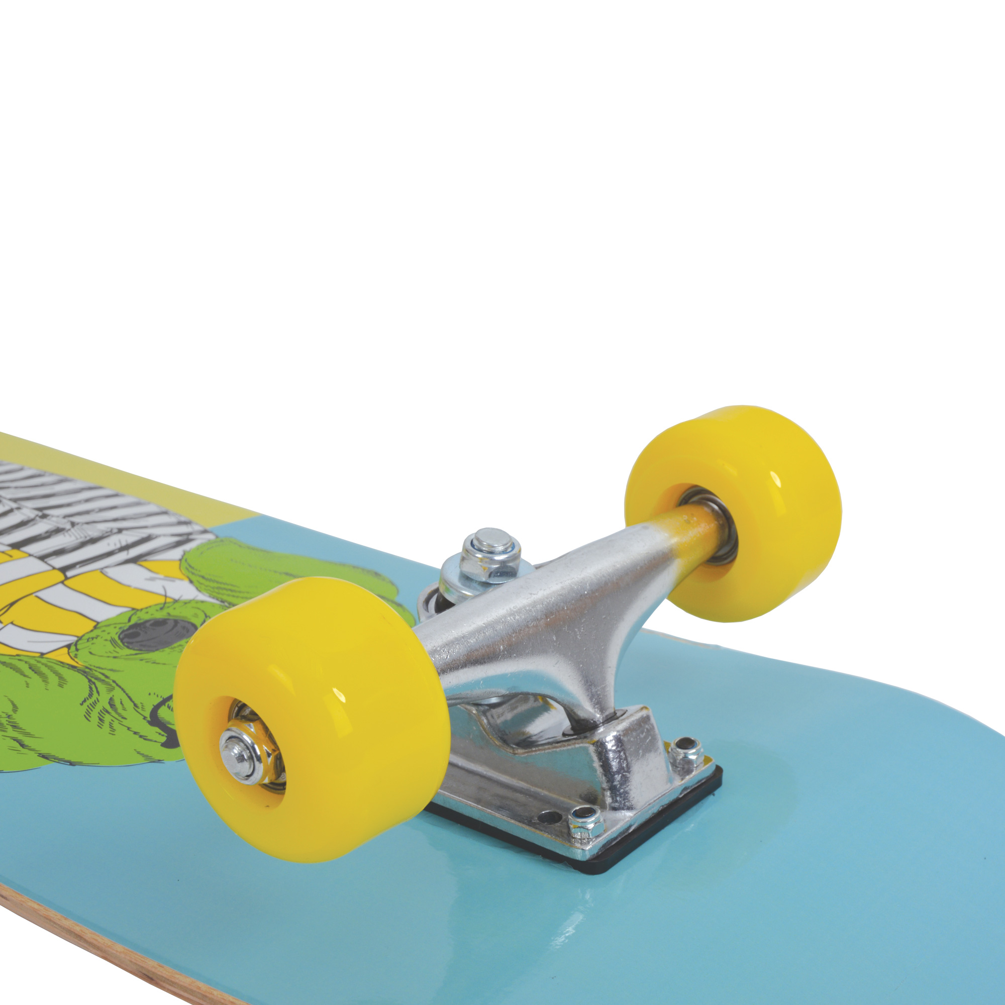 Kicker 31 Skateboard green dog