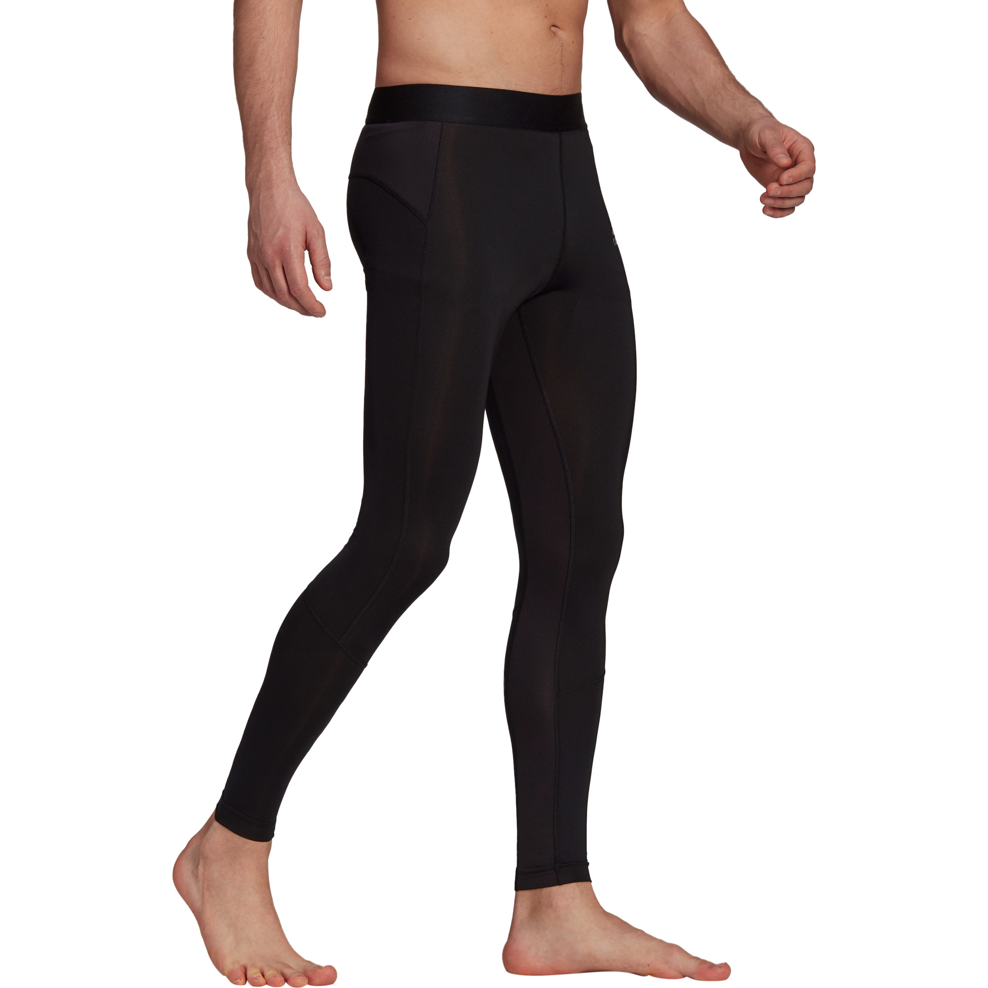 Techfit Tights Herren schwarz