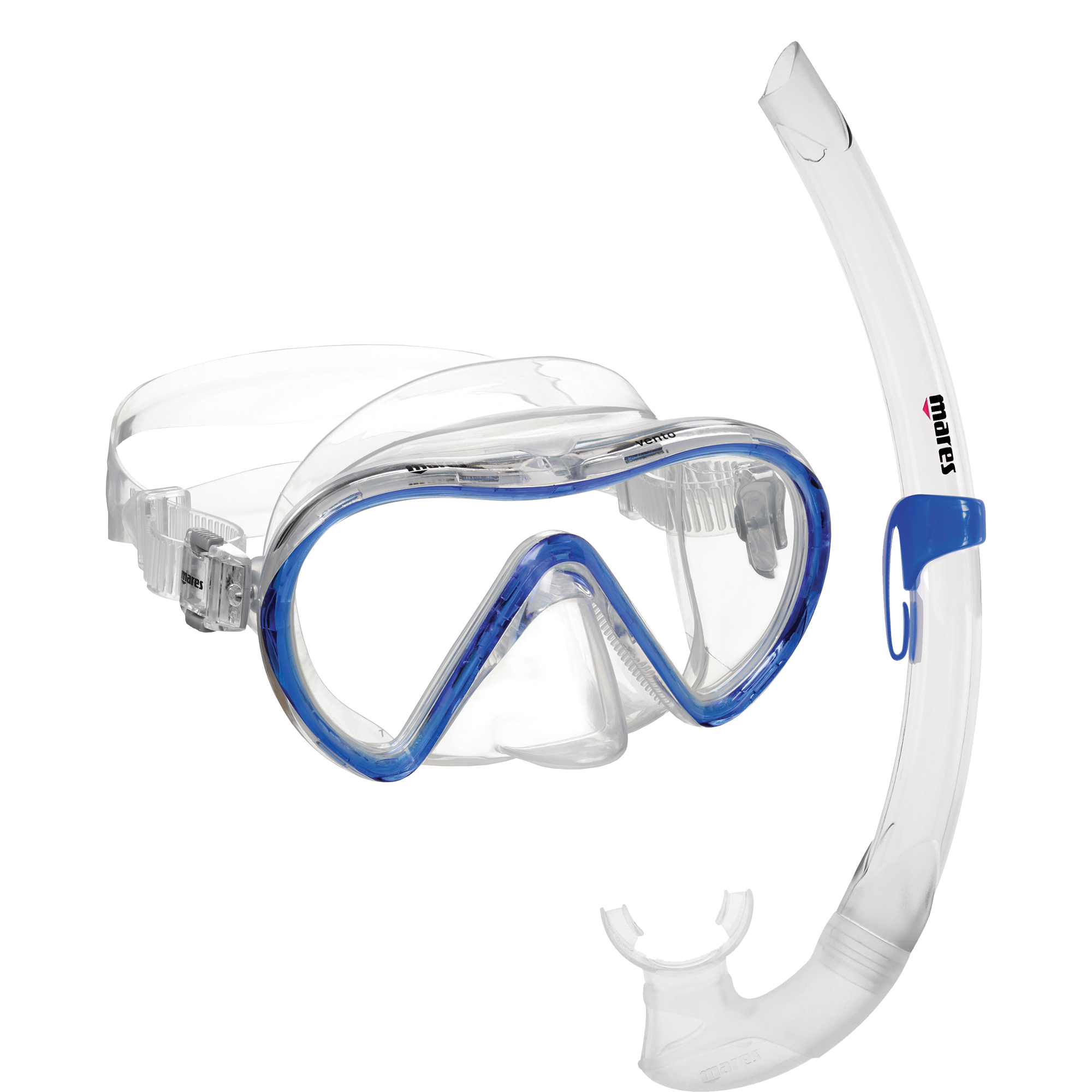 Vento Combo Schorchelset blue reflex clear