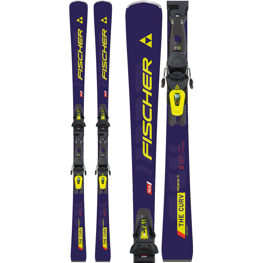 The Curv Premium TI 23/24 Ski with Binding