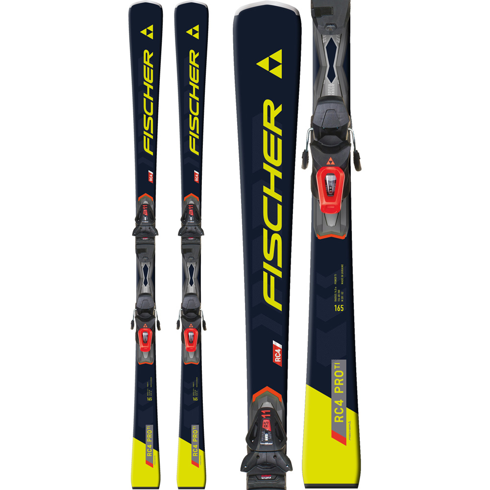 RC4 PRO TI 23/24 Ski with Binding