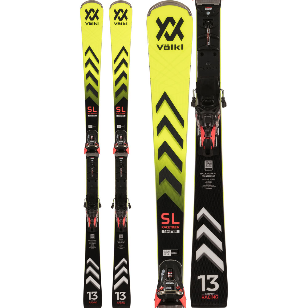 Racetiger SL Master 23/24 Ski with Binding