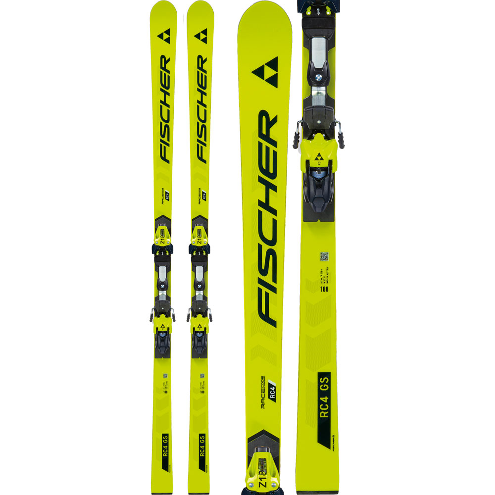 RC4 Worldcup GS Masters ALU/KU-Platte 23/24 Ski with Binding