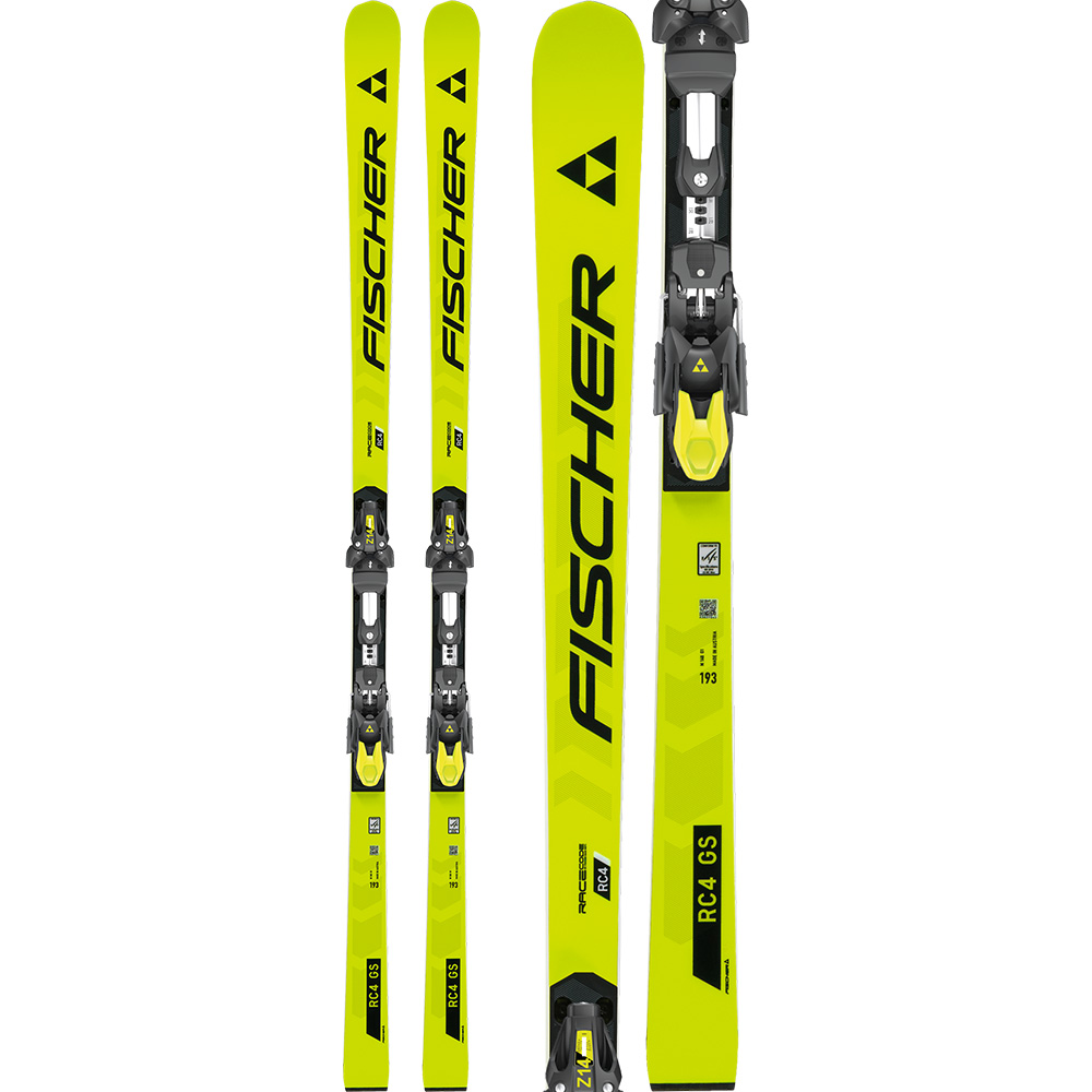 RC4 Worldcup GS Masters M-Plate 24/25 Ski with Binding