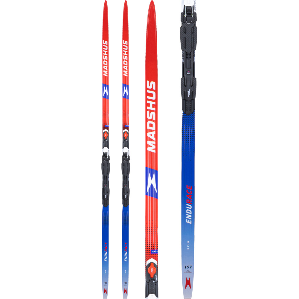 Endurace Skin 23/24 Cross Country Ski Classic with Binding premounted