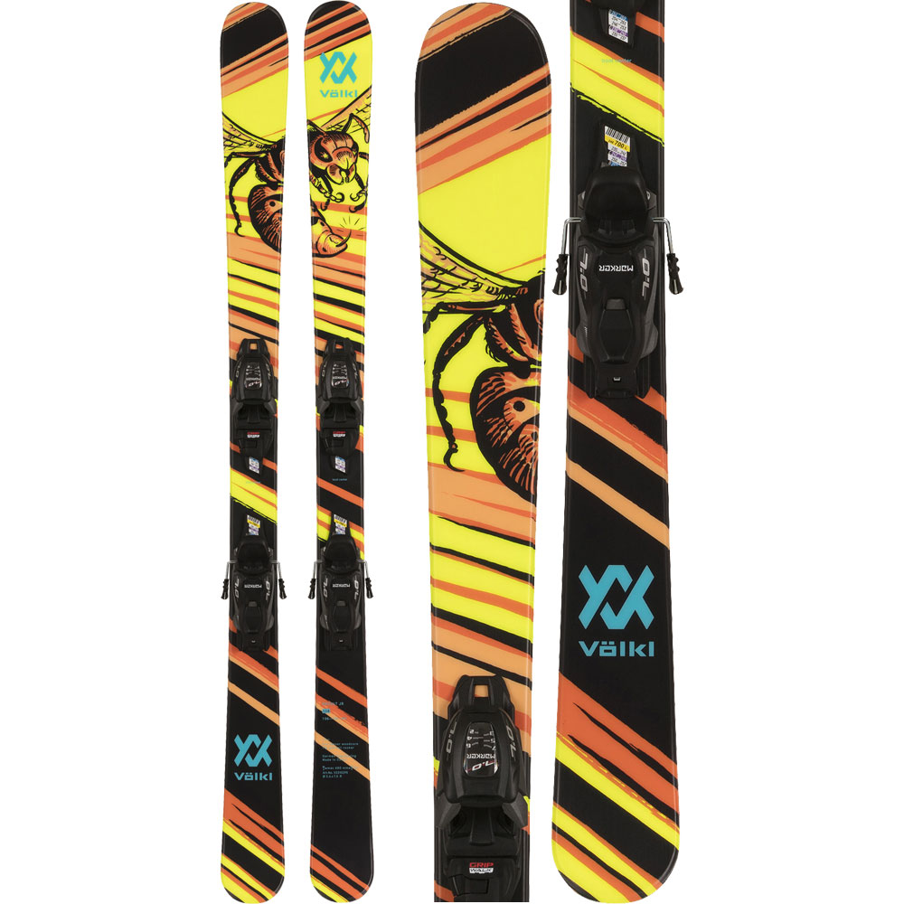 Revolt JR WASP 23/24 Kids Ski with Binding (118-128cm)