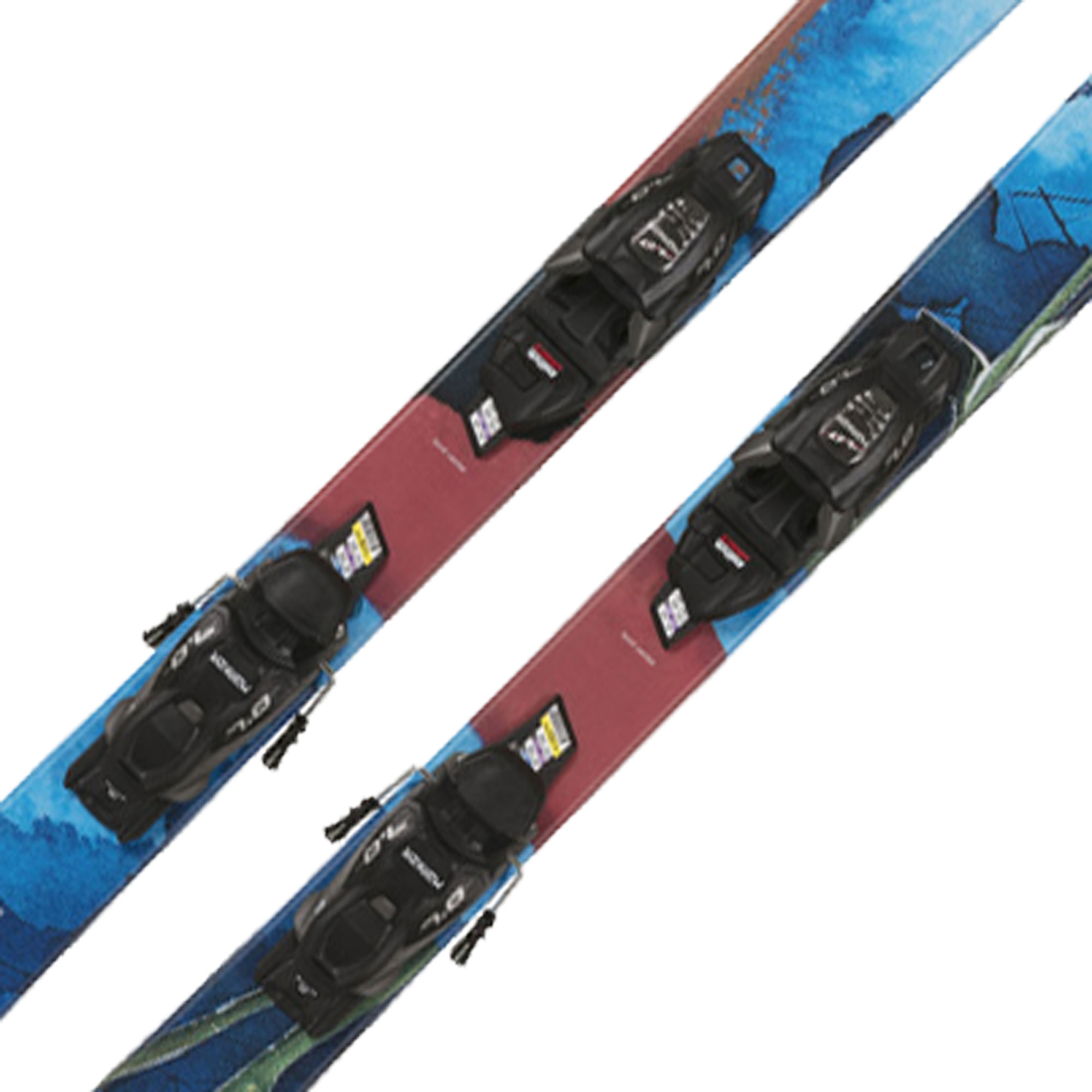 Mini Revolt JR 22/23 Kids Ski with Binding