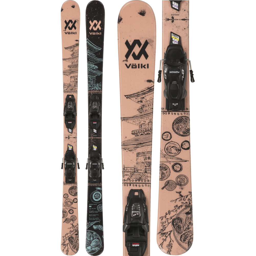 Revolt W JR 22/23 Kids Ski with Binding (138-148cm)