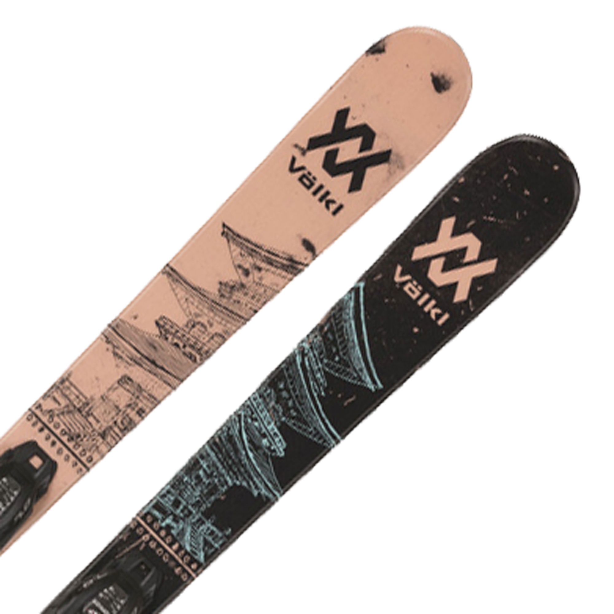 Revolt W JR 22/23 Kids Ski with Binding (138-148cm)