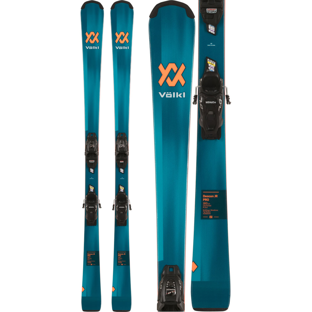 Deacon JR Pro 23/24 Kids Ski with Binding (120-130cm)