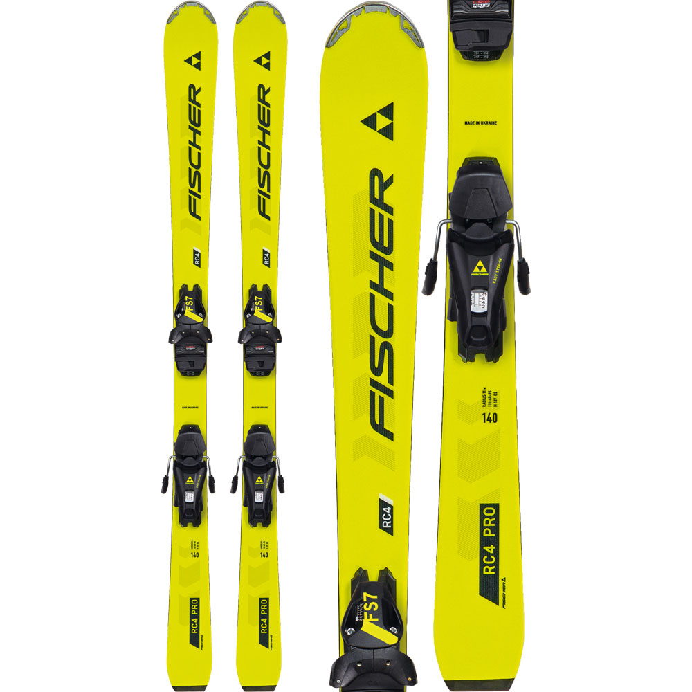 RC4 PRO 23/24 Kids Ski with Binding (110-130cm)