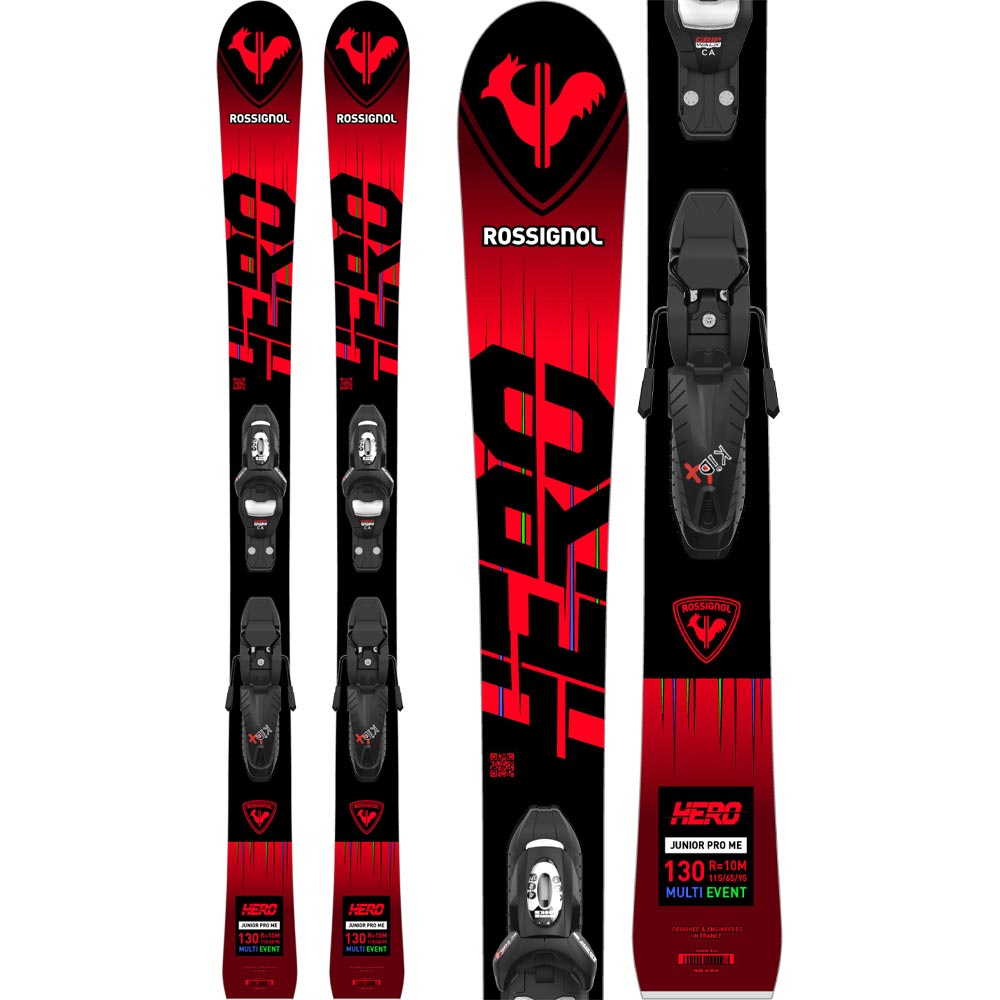 Hero JR Multi-Event 23/24 (110-130cm) Kids Ski with Binding