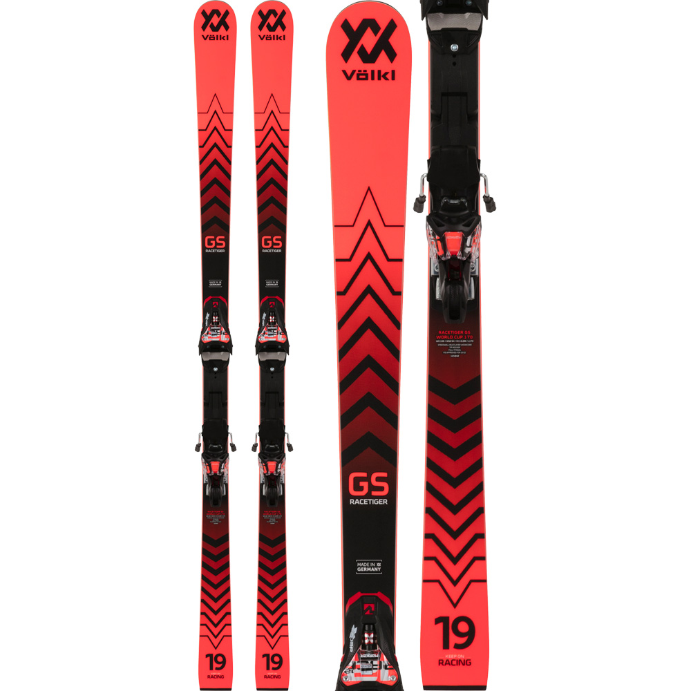 Racetiger GS R JR 22/23 Kids Ski with Binding (130-170cm)