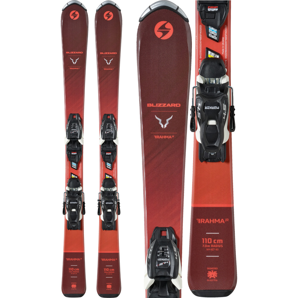 Brahma JR 23/24 70-90cm Kids Ski with Binding