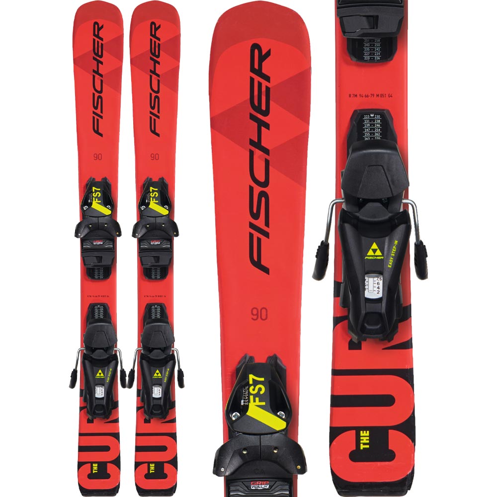 The Curv JR 22/23 Kids Ski with Binding (130-150cm)