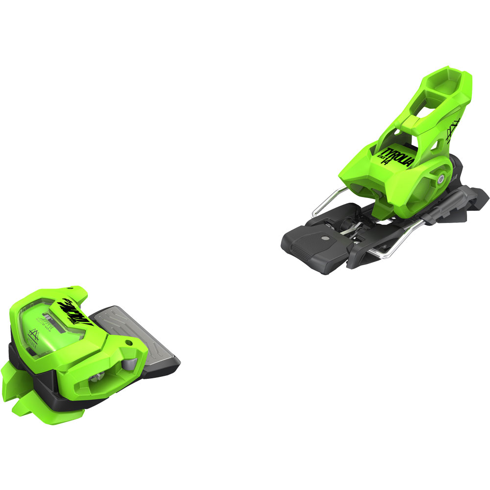 Attack 14 GripWalk® Freeski Bindung green