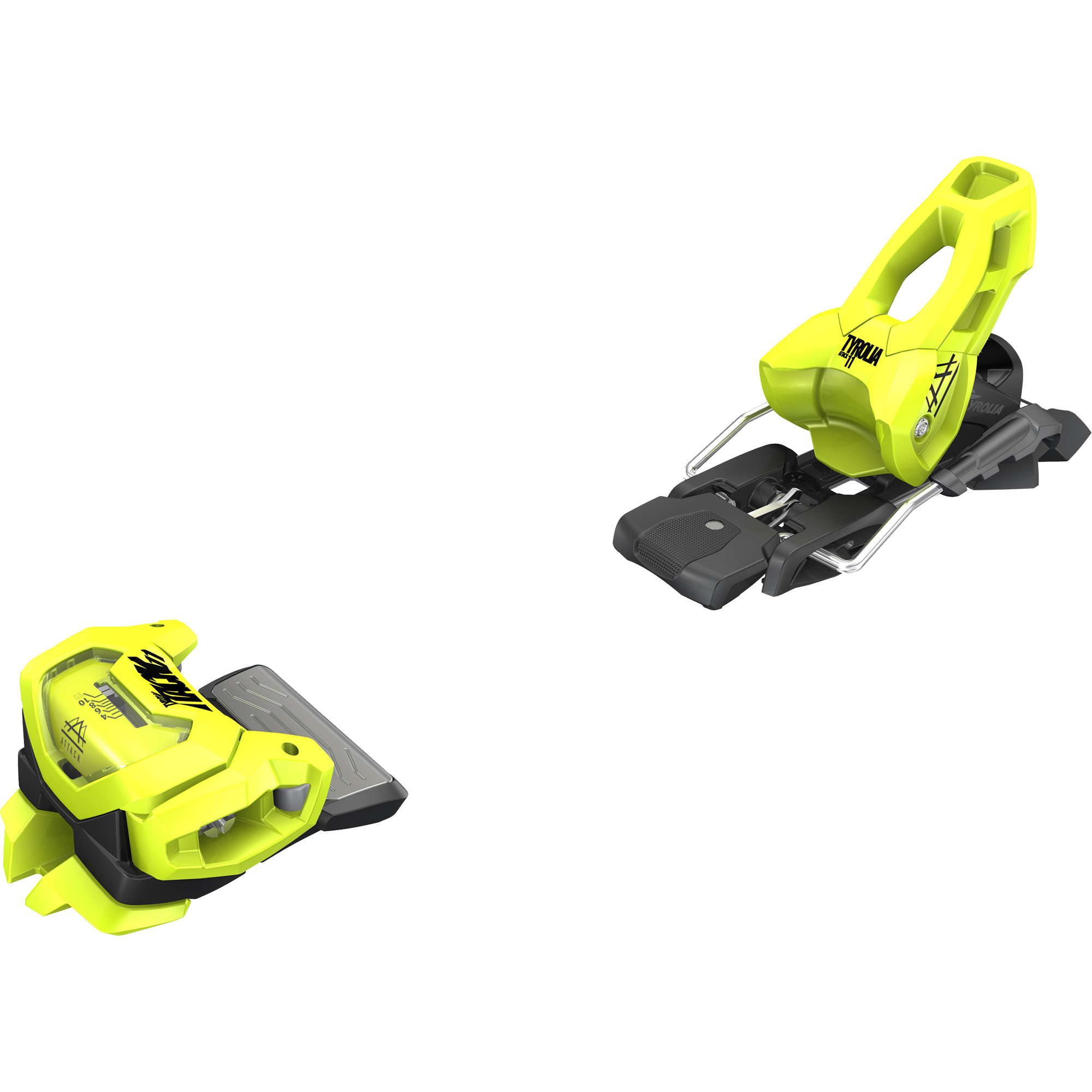 Attack 11 GripWalk Freeski Binding flash yellow